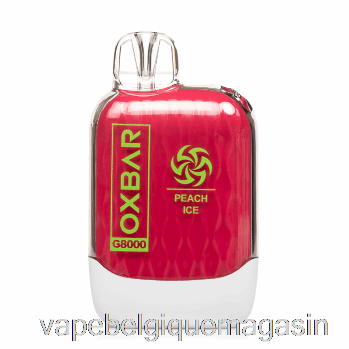Vape Jetable Oxbar G8000 Glace Pêche Jetable